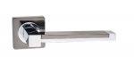 Elaina Black Nickel Designer Lever Door Handle Set